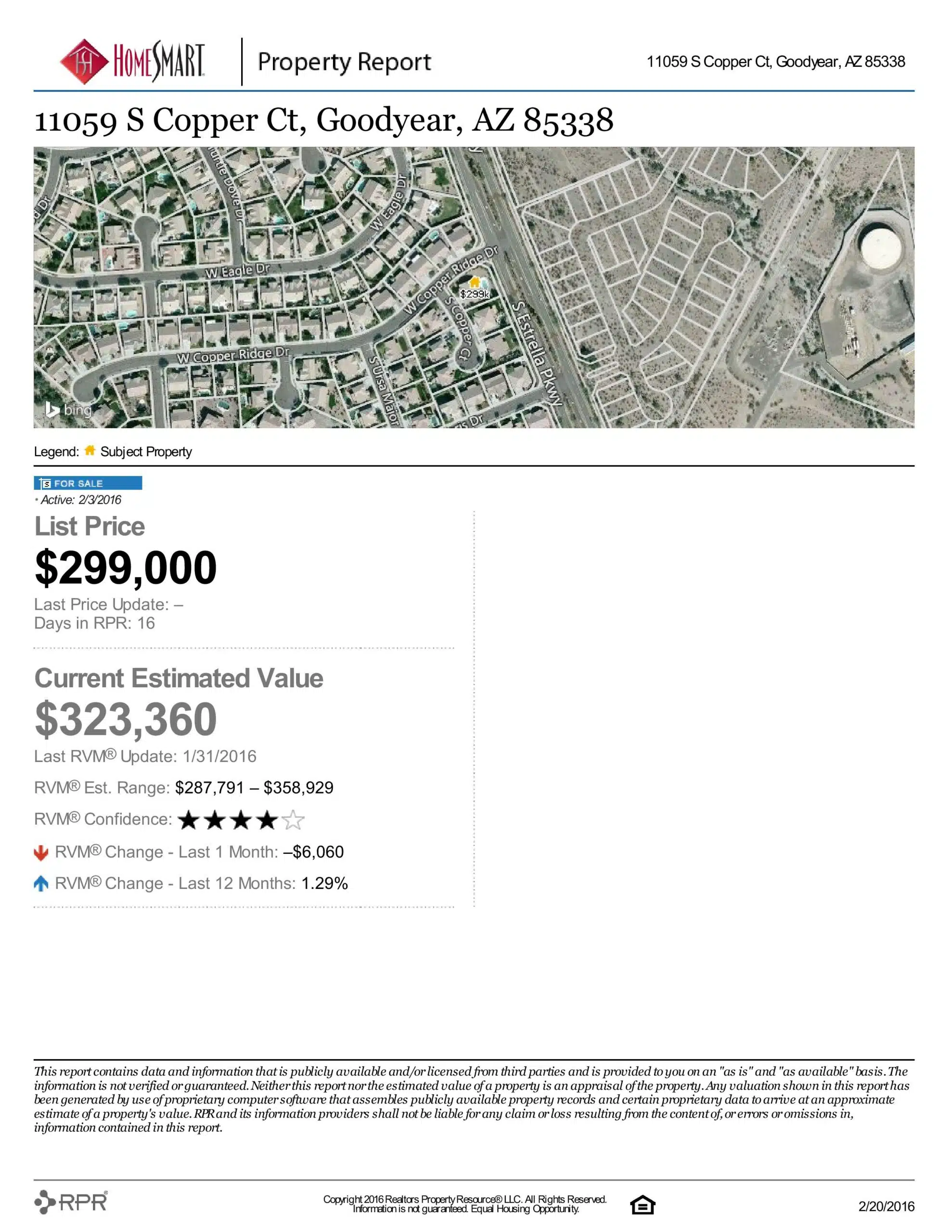 11059 S Copper Ct Location On The Map And List Price And Current Estimated Value