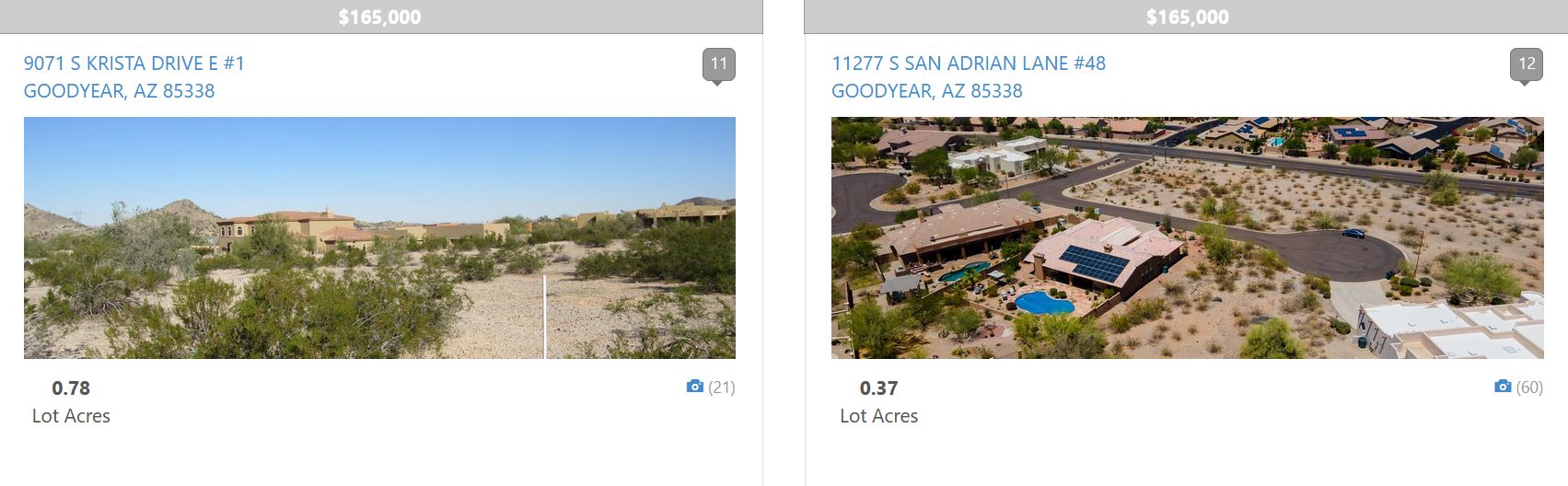 Custom Lots To Build Your New Home In Estrella Mountain Ranch